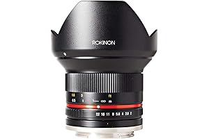 Rokinon 12mm f/2.0 NCS CS Lens for Canon EOS M Mount