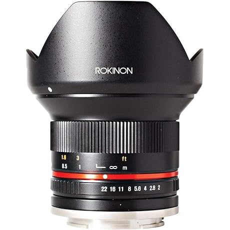 Rokinon 12mm f/2.0 NCS CS Lens for Canon EOS M Mount