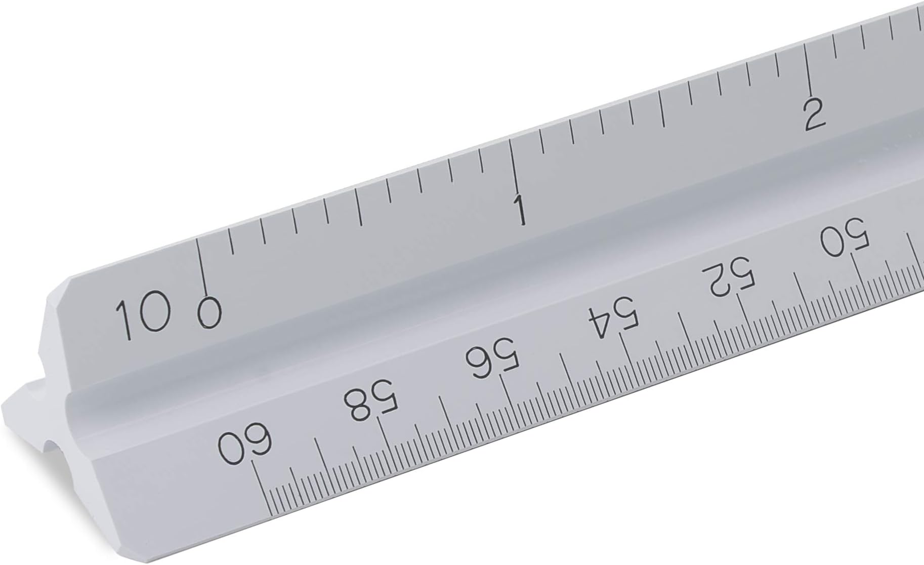 Engineering Triangular Scale, Slim Ruler 12 Inch
