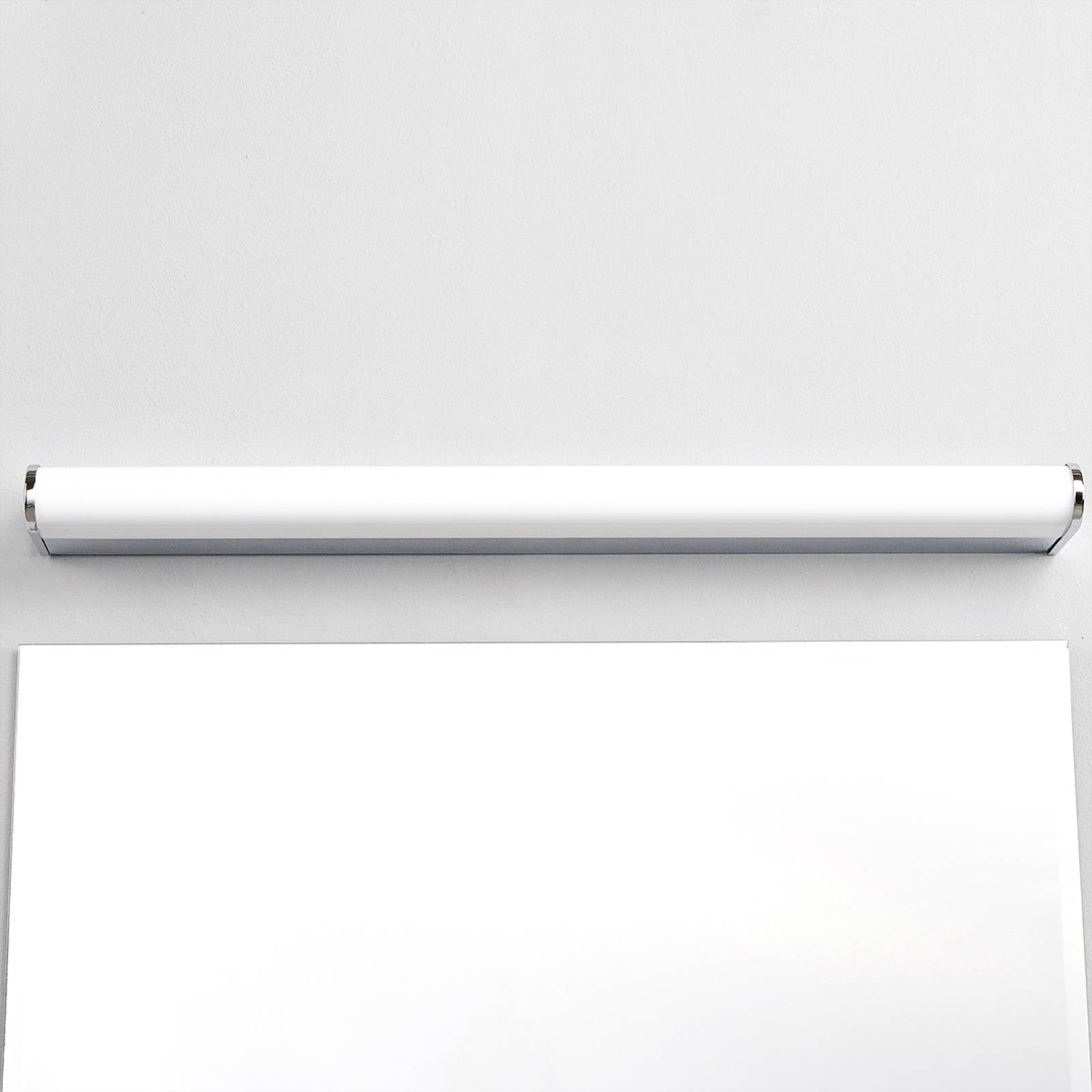 Lindby LED Lámpara de pared Philippa (Moderno) en Plateado hecho Metal e.o. para Cuarto baño (1 llama, lámparas, aplique