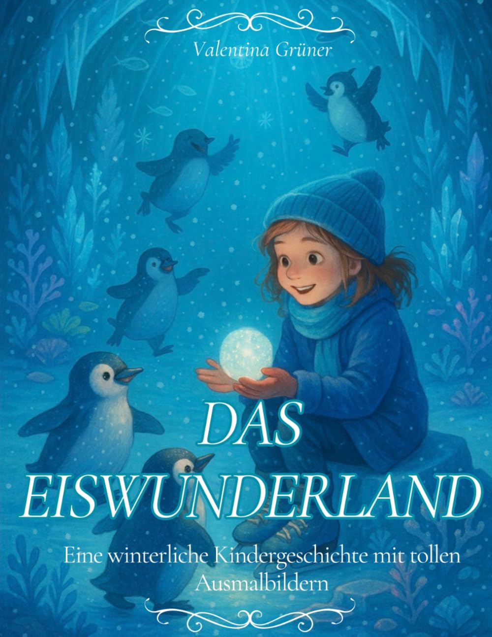 Das Eiswunderland: Eine winterliche Kindergeschichte mit tollen Ausmalbildern