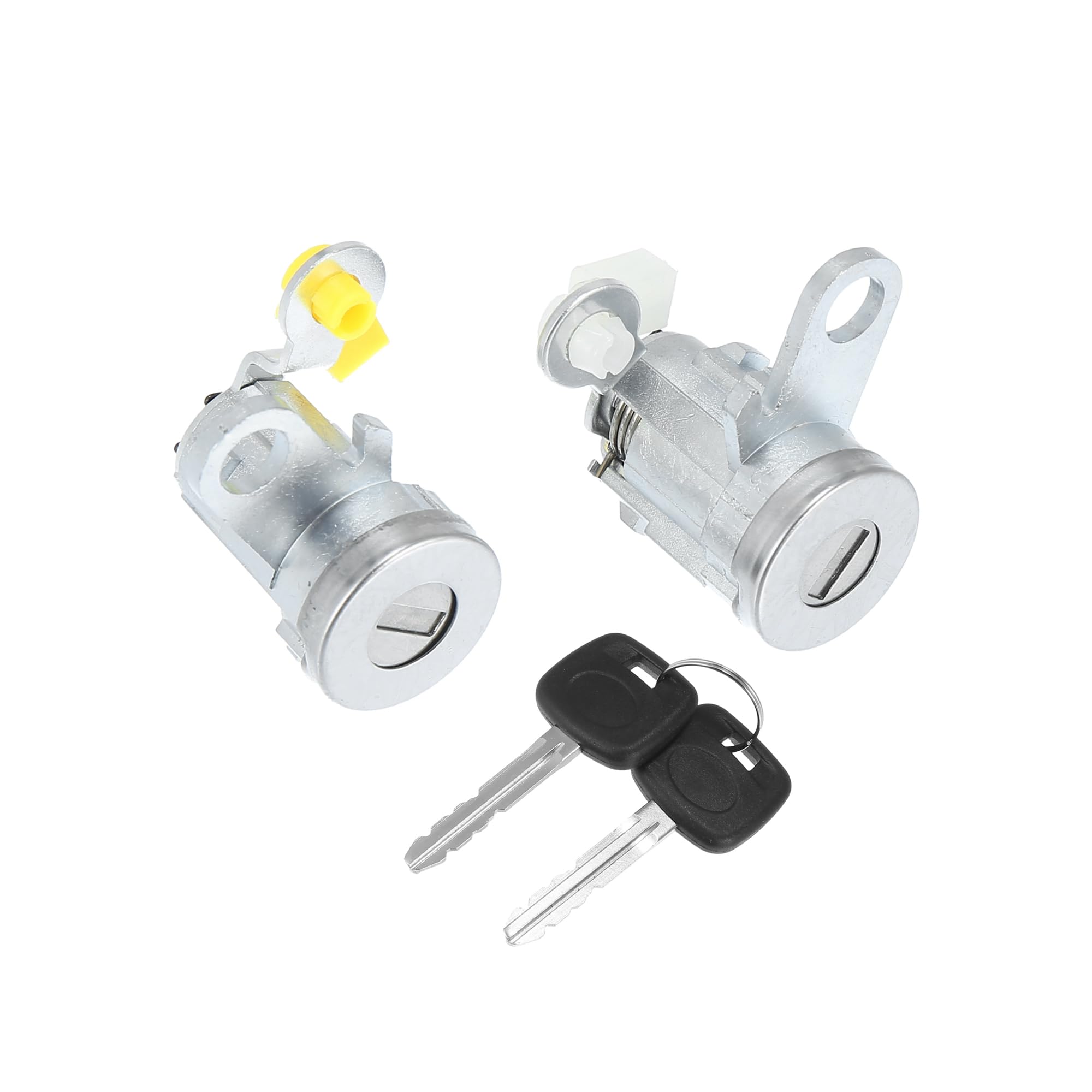 INFINAUTO 1 Pair Door Lock Cylinder Set Kit with 2 Keys for Toyota Tacoma 1995-2004 DL-107 DL108R Front Driver and Passenger Side Door Lock Set