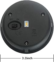 Vista 5 de Kaixoxin Farol solar para colgar o mesa al aire libre luz solar para patio patio jardín