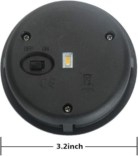 Miniatura 6 de Kaixoxin Farol solar para colgar o mesa al aire libre luz solar para patio patio jardín