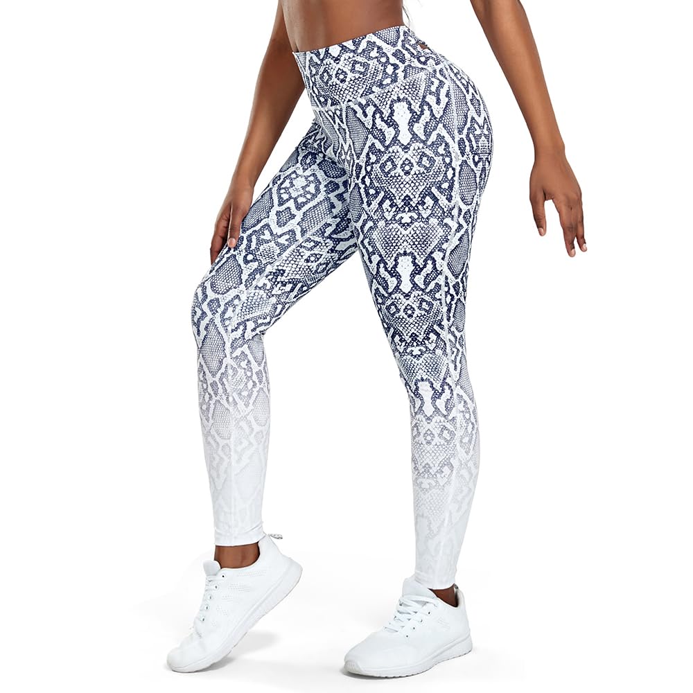 RIOJOYWomen Running Leggings Butt Lifting Scrunch Workout Compression High Waist Yoga Pants