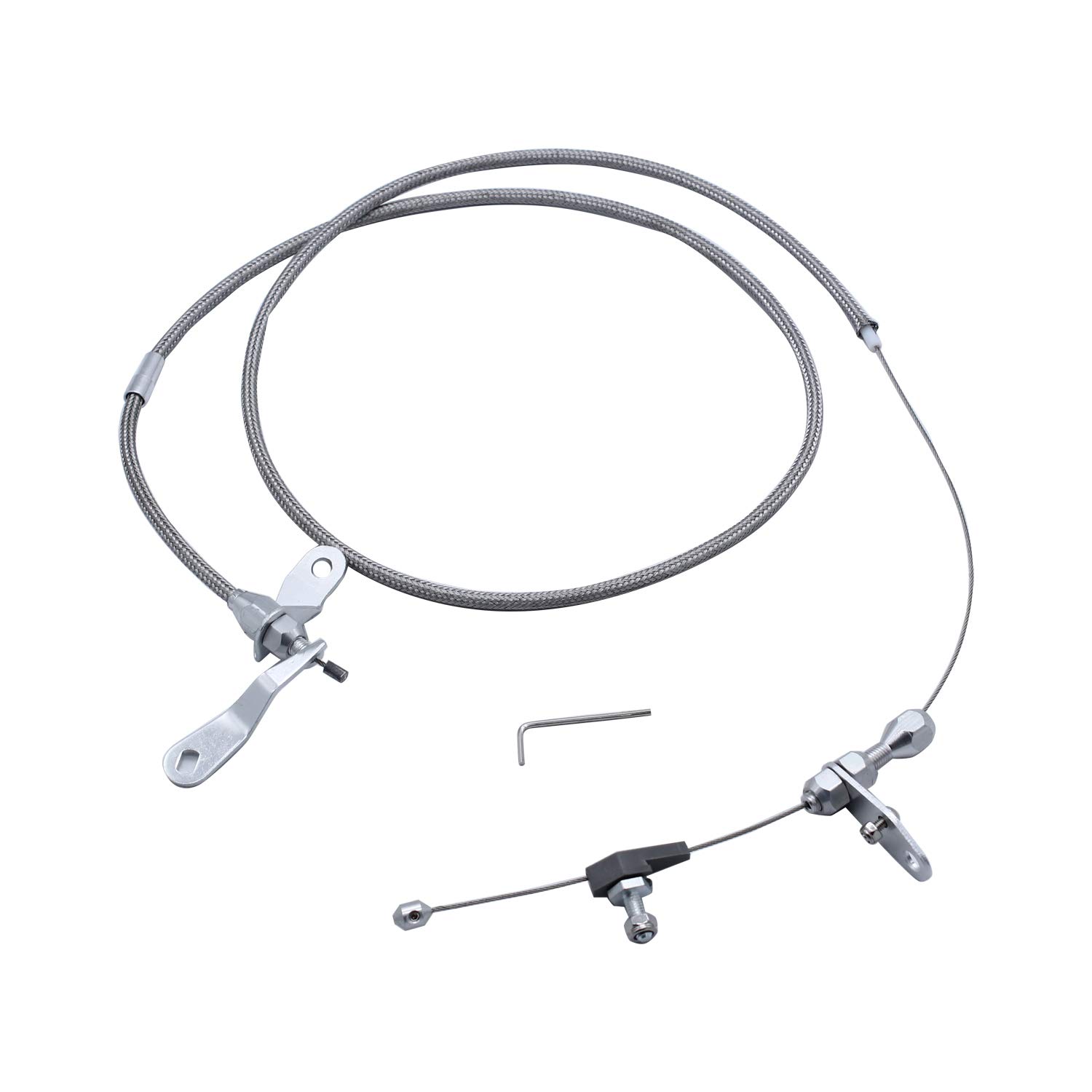 Cable trenzado de acero inoxidable para transmisión Ford C4 con acabado de ingeniería 4