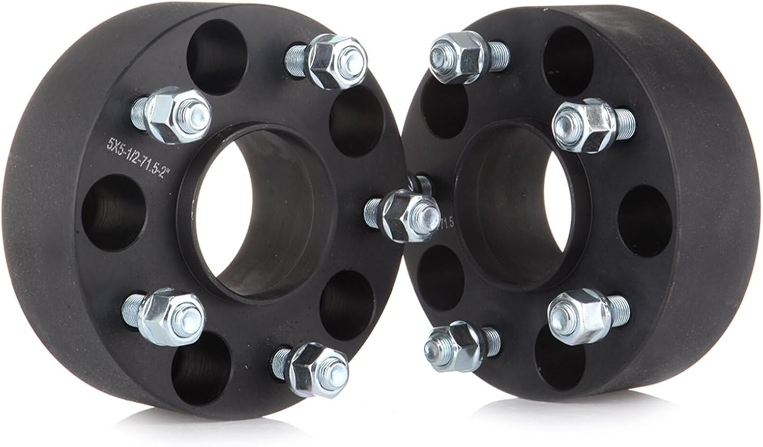 SCITOO 4Pcs 5x5 Wheel Spacers 2 inch Thread Pitch 1/2 Hub Bore 71.5mm 5 Lug Wheel Spacers Fit for Wrangler for Grand Cherokee Commander