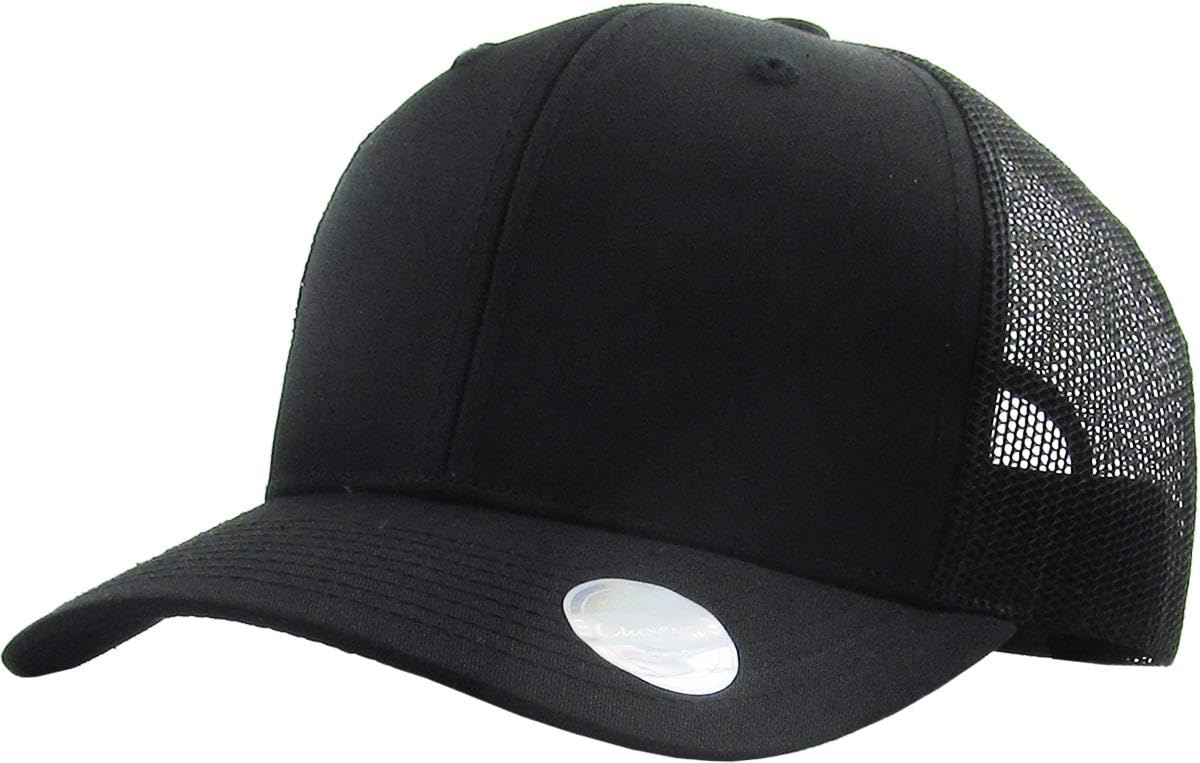 Classic 6 Panel Cotton Twill Mesh Trucker Cap Hat Adjustable Snapback Hat
