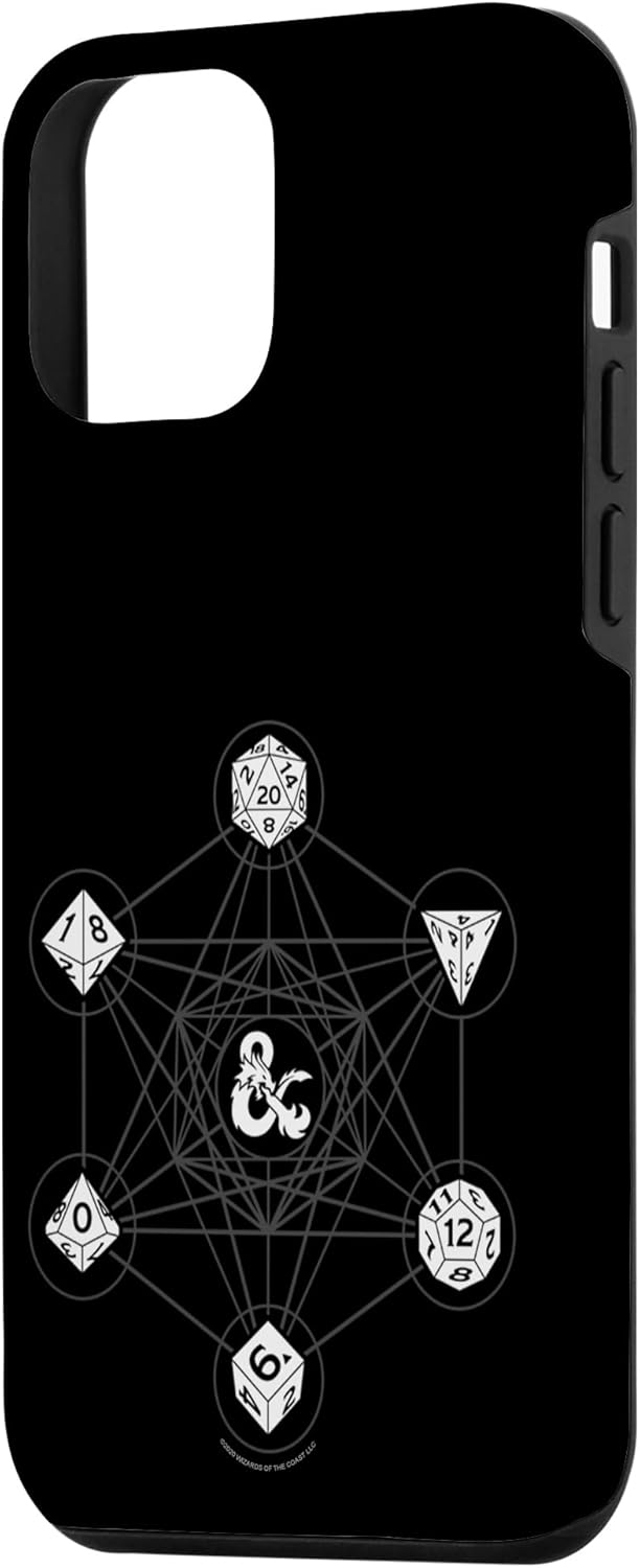Dungeons & Dragons Geometric 6 Die Case for iPhone 12 mini