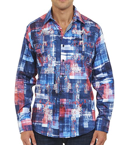 Robert Graham Men's Picnic-Long Sleeve Woven Shirt