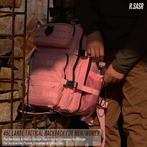 Miniatura 63 de Mochila táctica militar Molle mejorada mochila impermeable militar. Negro