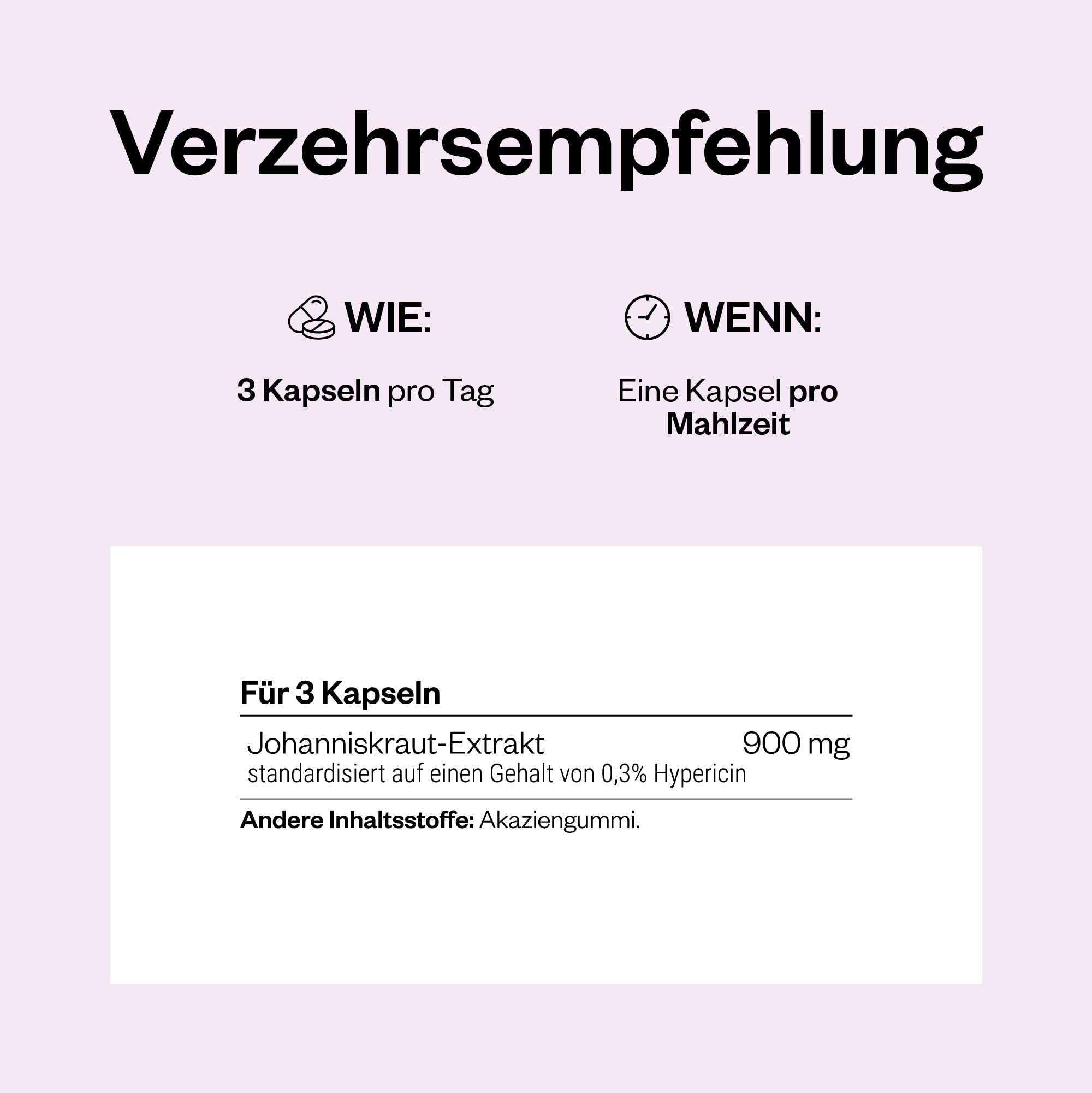St. John's Wort Extract - Johanniskraut extrakt - Hypericin-Konzentrat (0,3%) - trägt zur Verbesserung der Stimmung bei - hilft bei Schlafproblemen - vegan - glutenfrei - SuperSmart