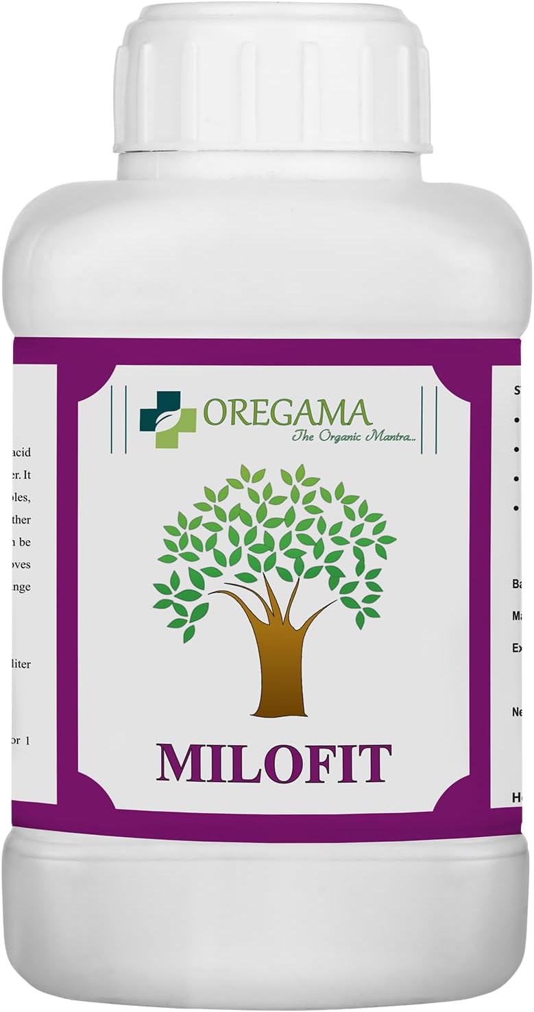 OREGAMA Milofit Bio Plant Tonic Organic Fertilizer for Home Farm Garden Plants (Liquid, 250 ml)
