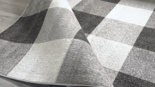Tapete Nuloom 5' x 8' Gris y Marfil miniatura 7