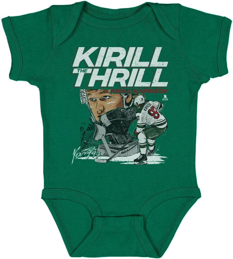 500 LEVEL Kirill Kaprizov Baby Clothes - Kirill Kaprizov Kirill The Thrill