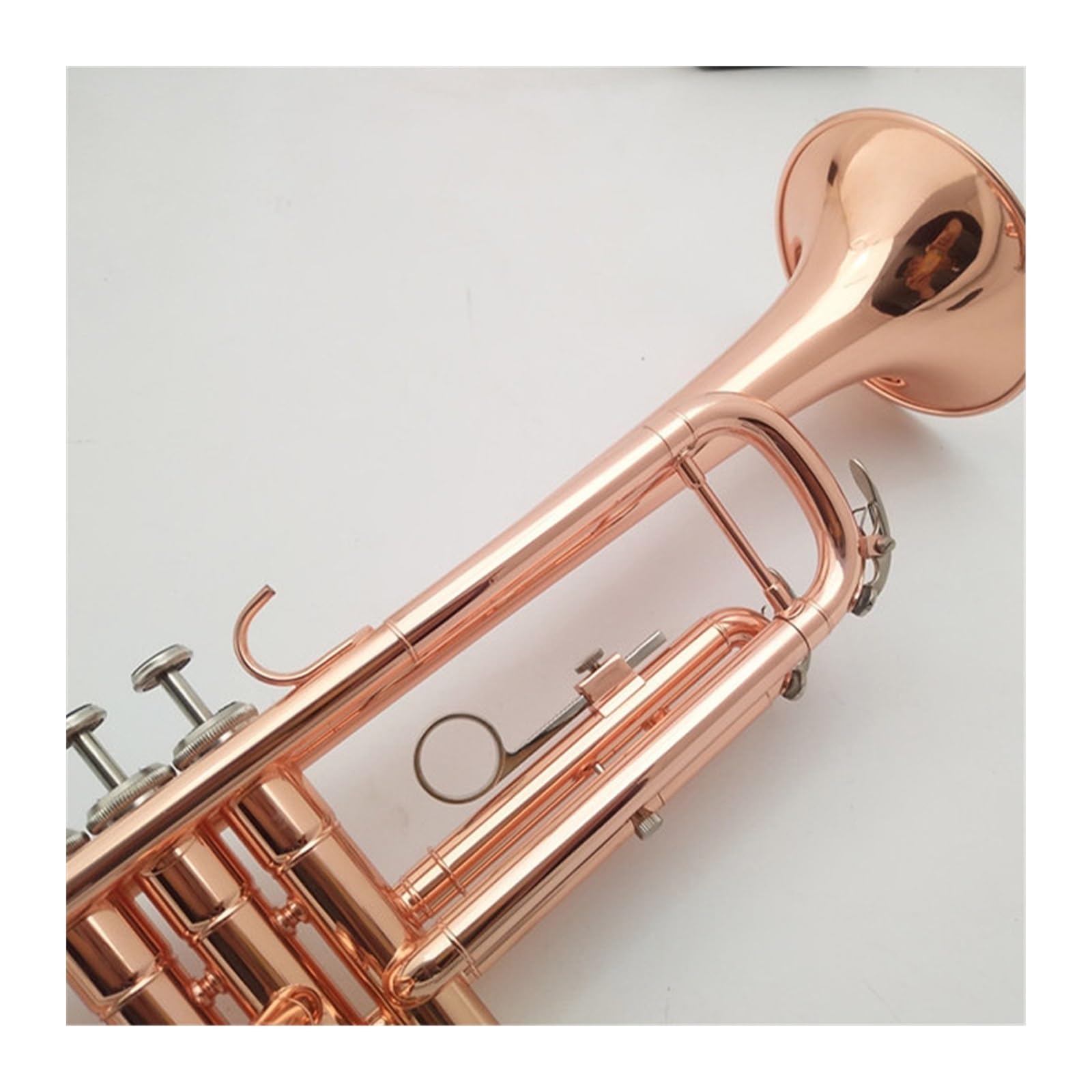 trąbka instrument Trąbka B-dur z mosiądzu zachodniego z pełną powierzchnią fosforową dla początkujących uczniów i zespołów dla dorosłych