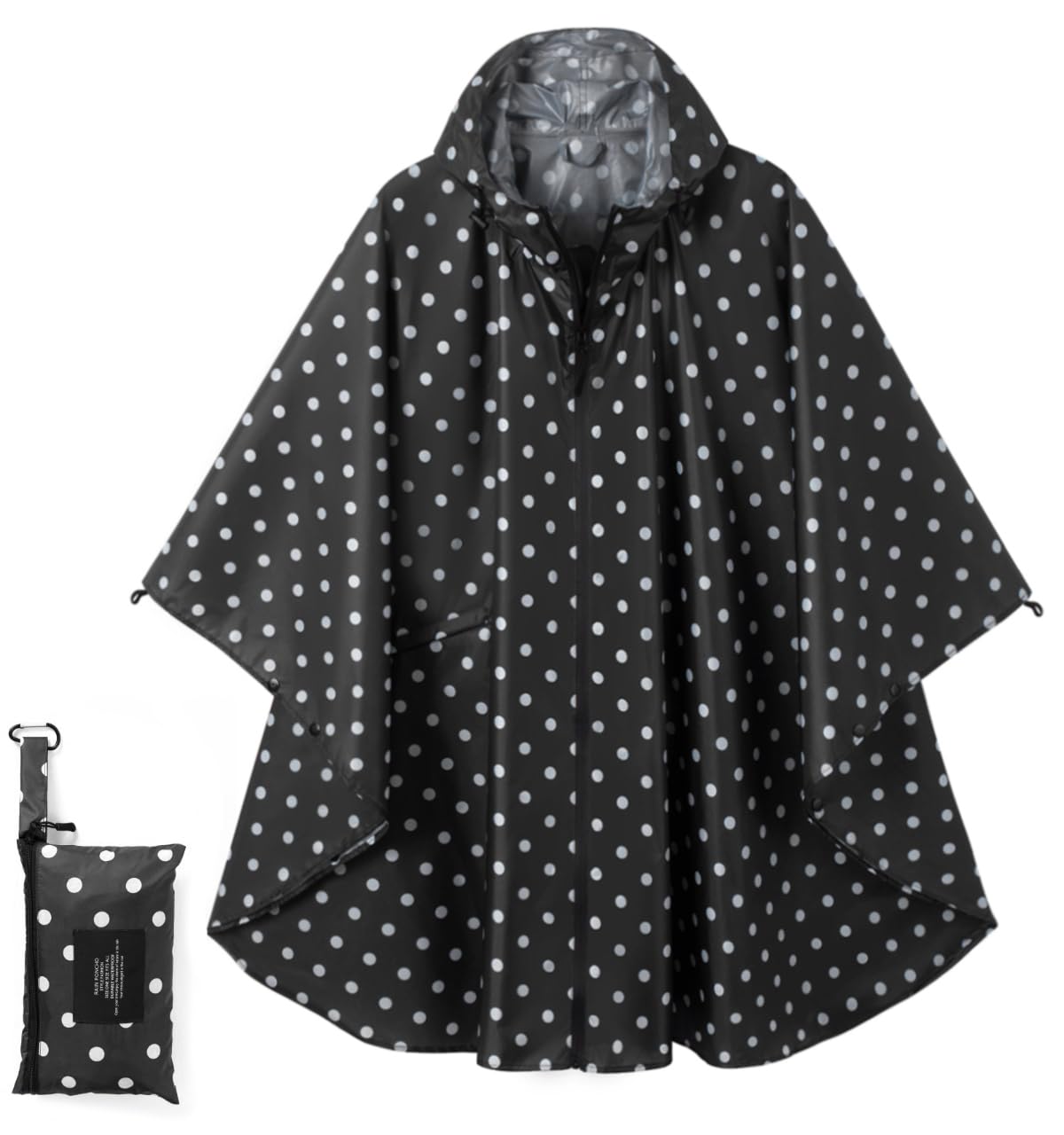 POWINSUN Women's Rainponcho rain Poncho