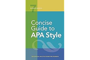 Concise Guide to APA Style: 7th Edition (OFFICIAL): Essential Easy-to-Follow Handbook