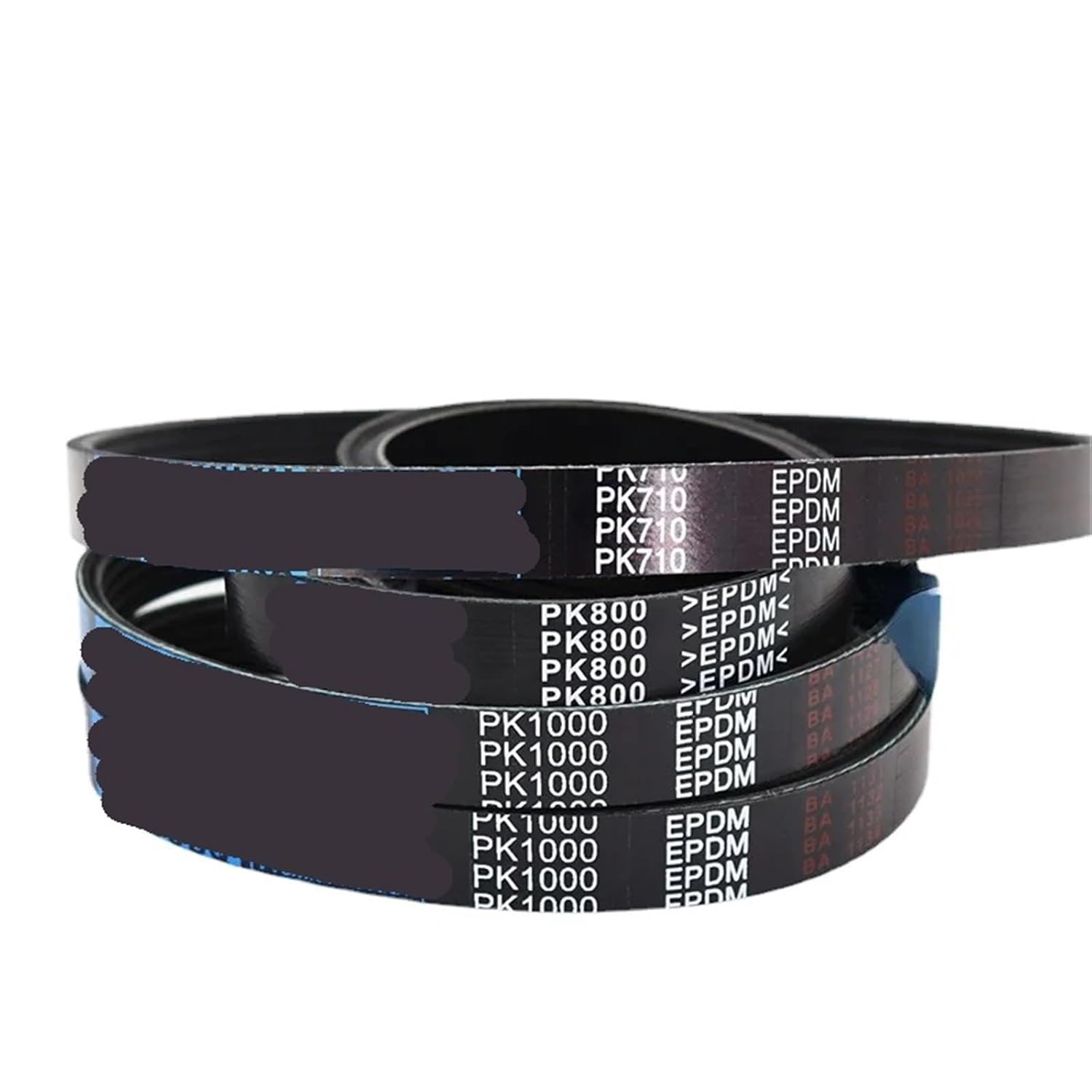 2PCS Rubber Multi-Ribbed Belt PK530 PK535 PK540 PK545 PK550 PK555 PK560 Multi-Groove Belt PK565 PK570 PK575 PK580(PK530,2PCS_5RIBS)