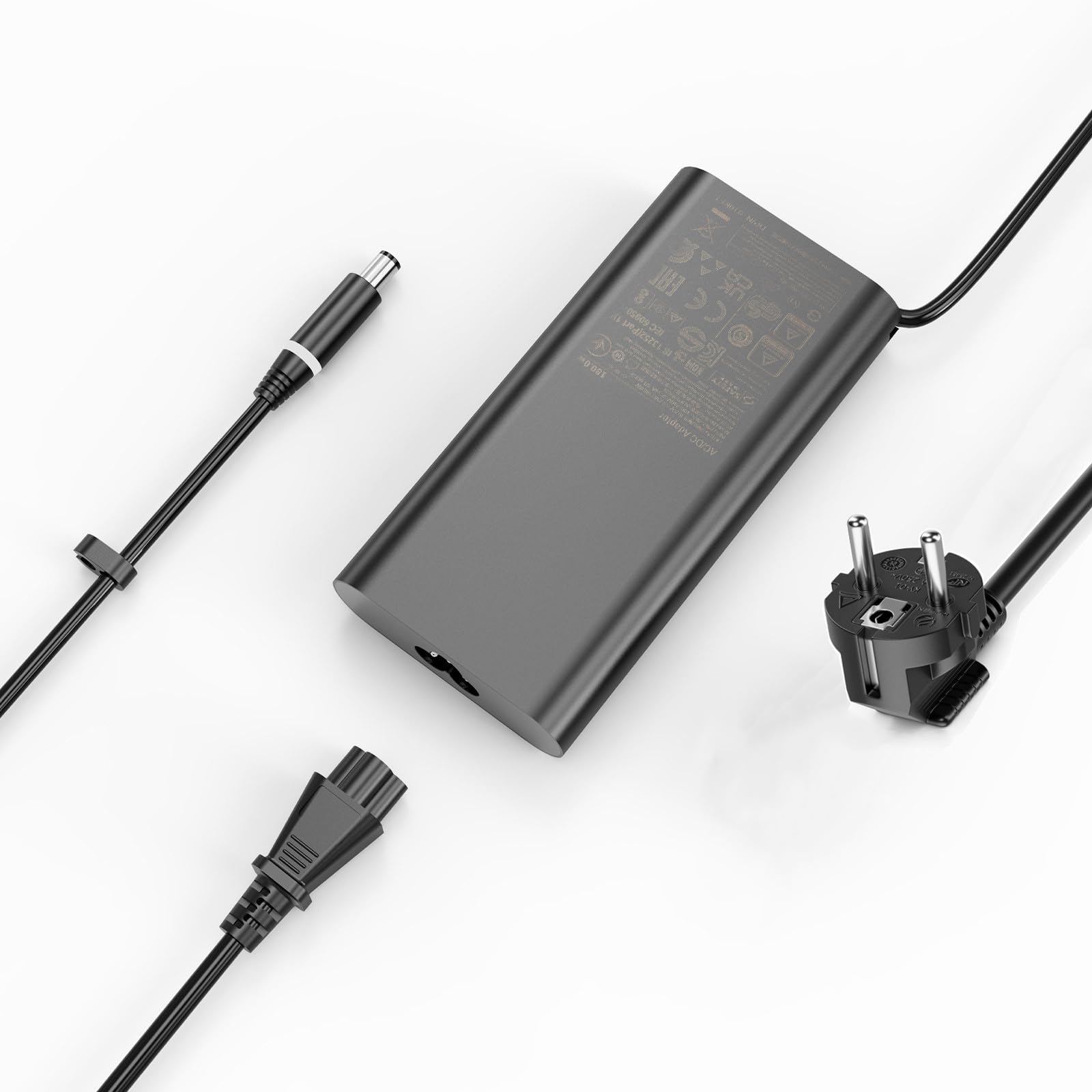 Alimentatore GaN AC per Notebook da 180W 19.5V 9.23A Compatibile con Dell Precision 7680 7670 7770 7780 7510 7520 7530 7540 7550 7560 G5 G7 15 17 7588 7790 7577 5587 3579 3779