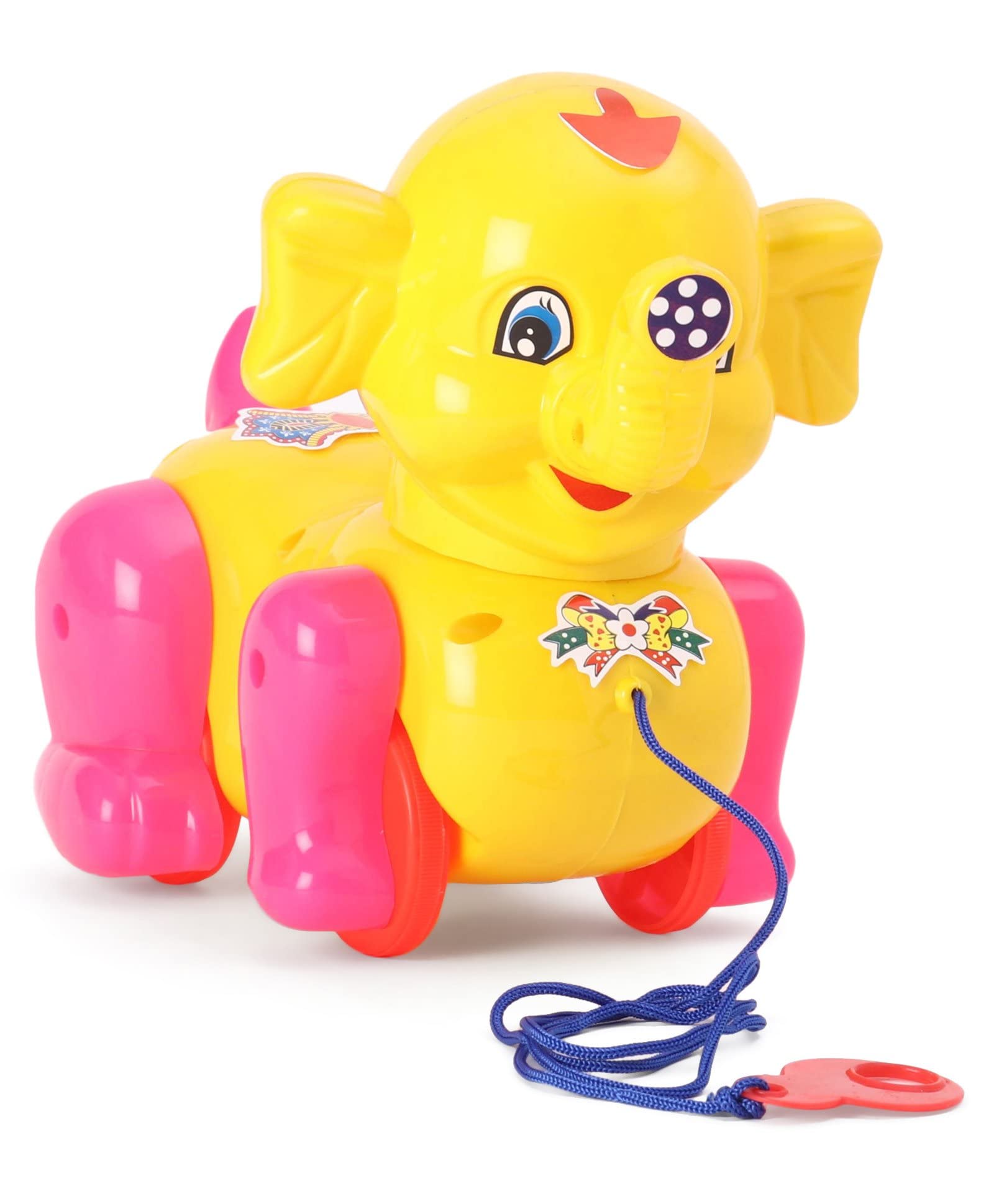 UA Toys Kids Naughty Elephant Pull Along