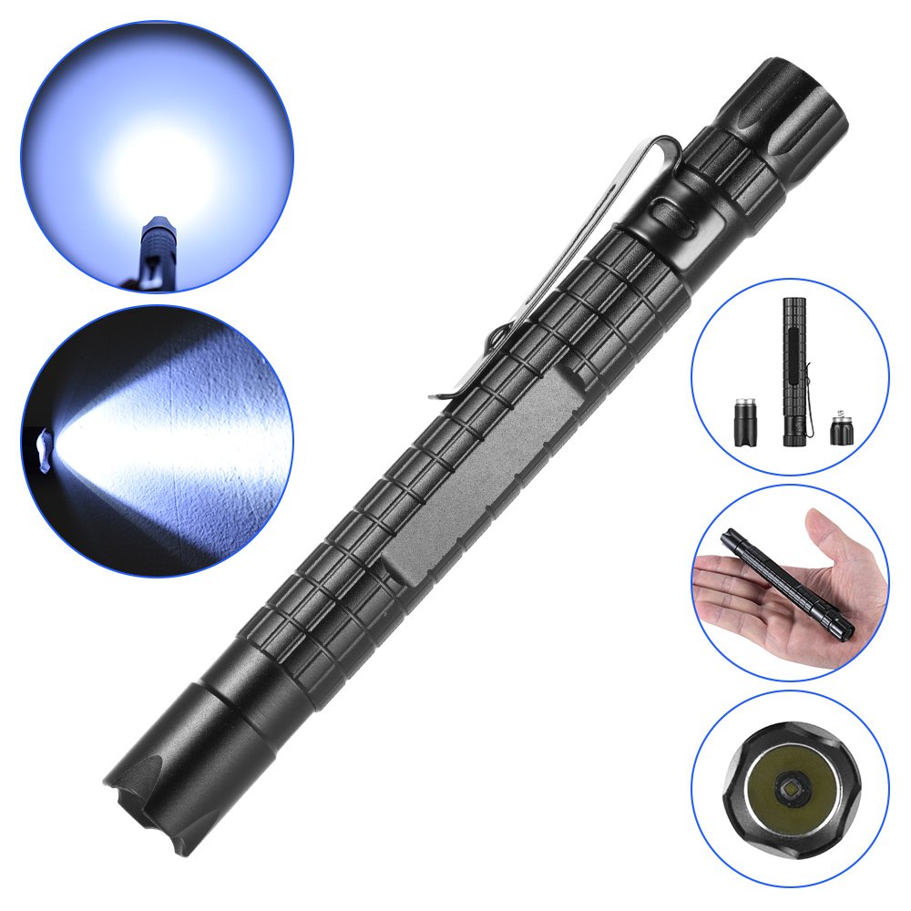 BORU C6 1000LM LED Torcia zoomabile Mirco USB Torcia ricaricabile Impermeabile Pesca da campeggio Lanterna di emergenza  39