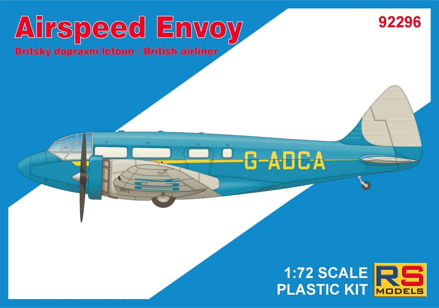 Rs models airspeed envoy 1/72 kit de haute pr&eacute;cision historique - 8