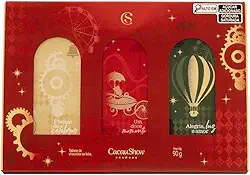 Caixa de Tabletes ao Leite de Natal 90g