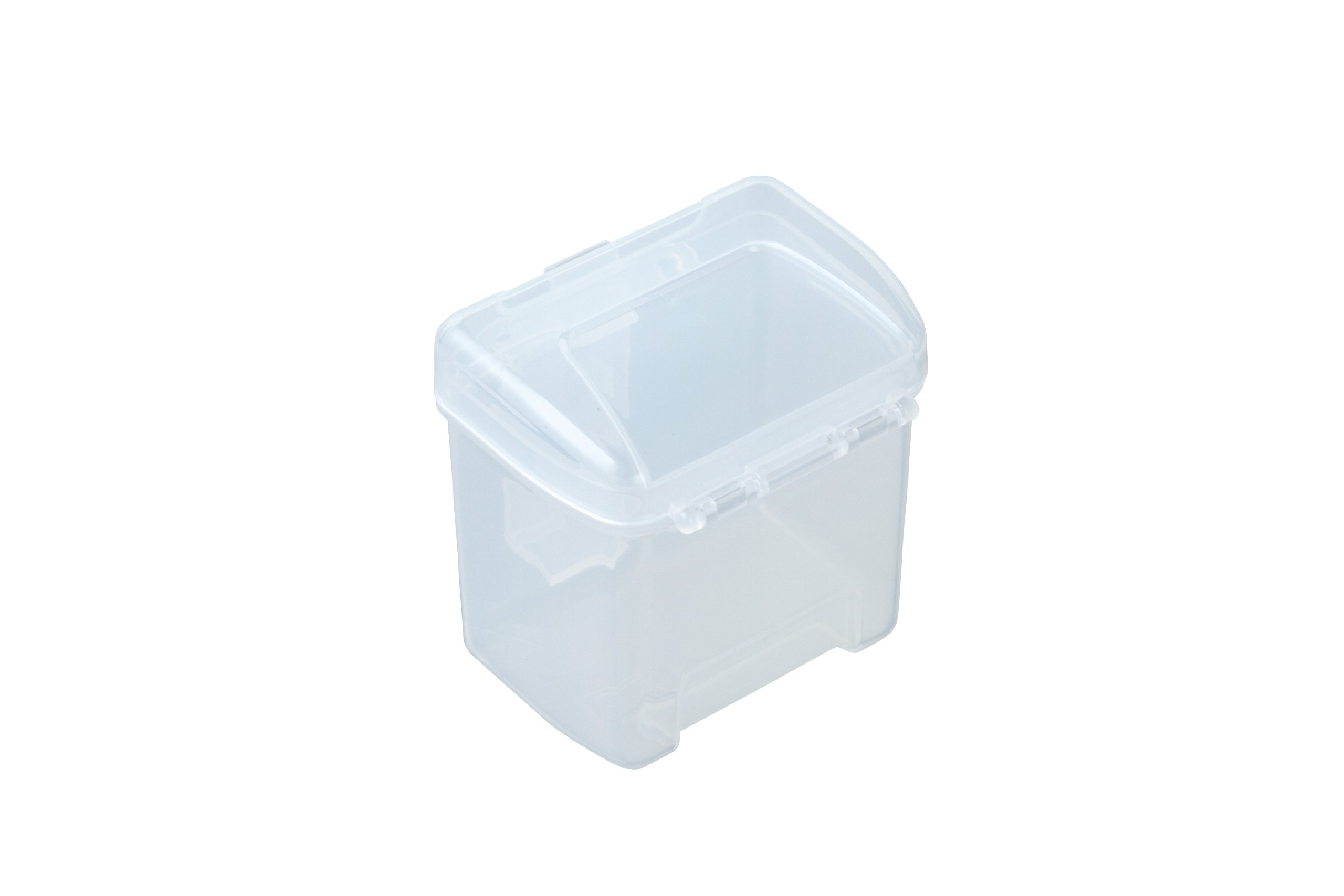 Meiho BM-100 für Bucket Mouth 10x9,3x10cm - Zubehörbox für Tacklebox, Kleinteilebox für Angelboxen, Zusatzbox für Kunstköderboxen