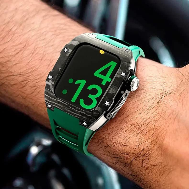 Boîtier carbone Apple Watch 45mm évite les rayures de votre iWatch 8 - 3