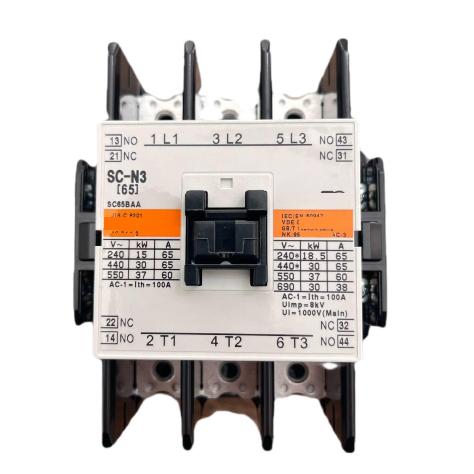 HKEJSJWA SC-N3 Contactors, AC110V, AC220V, AC380V Electromagnetic Contactor(AC380V)