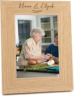 Personalised Nana Photo Frame/Personalised Nanny Photo Frame/Nan Gifts/Personalised Nana Birthday Gifts/Nanny Gifts For Birthday/Nanny And Me Photo Frame - 6x4 7x5 8x6