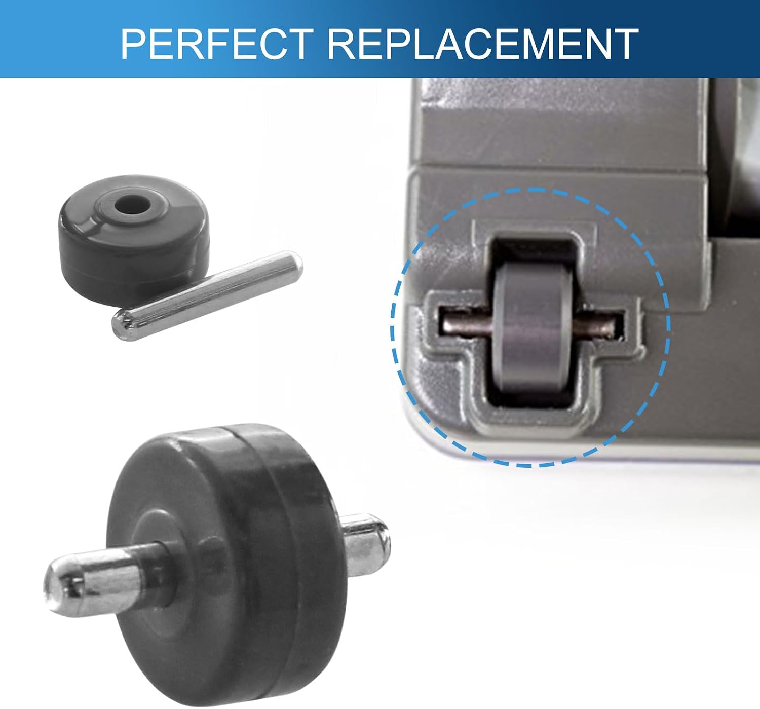 Vacuum Cleaner Parts Replacement Wheels for Shark Vacuum Wheels Replacement image 4