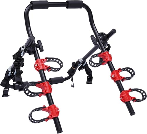 Soporte de montaje para maletero, soporte para maletero de coche, 3 bicicletas, sedán, hatchback, SUV, minivan, nuevo