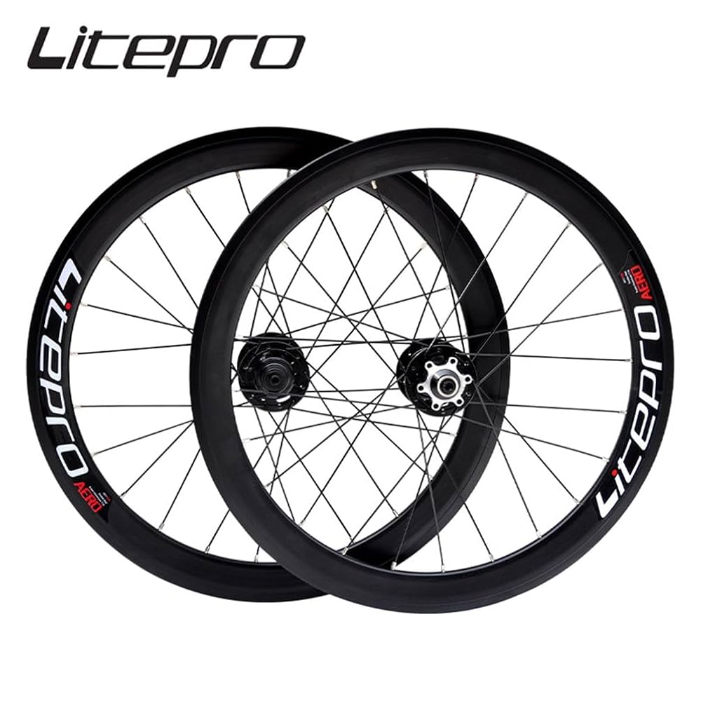Amazon | Litepro S42 AERO折りたたみ自転車20インチ406/451 V