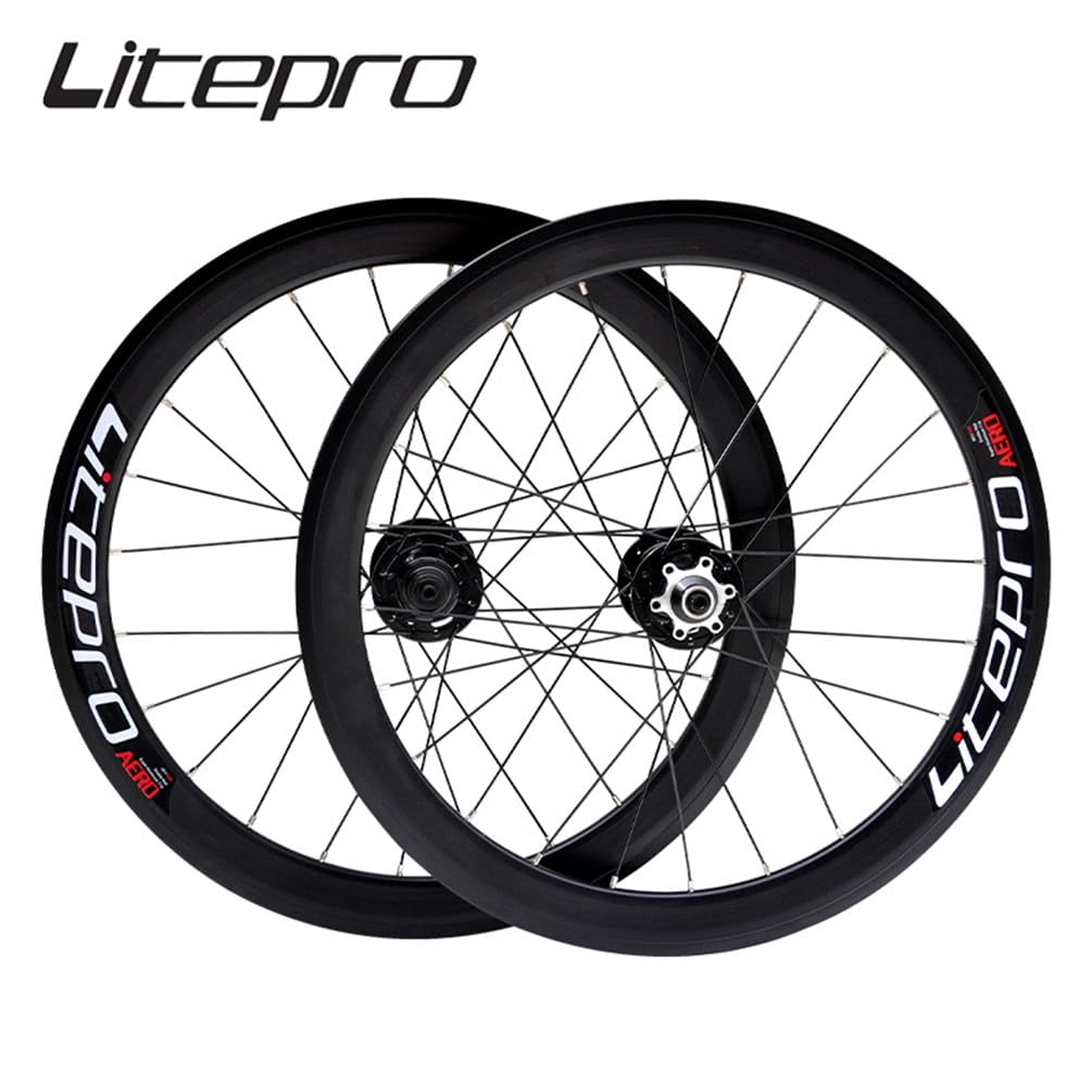 Amazon | Litepro S42 AERO折りたたみ自転車20インチ406/451 V