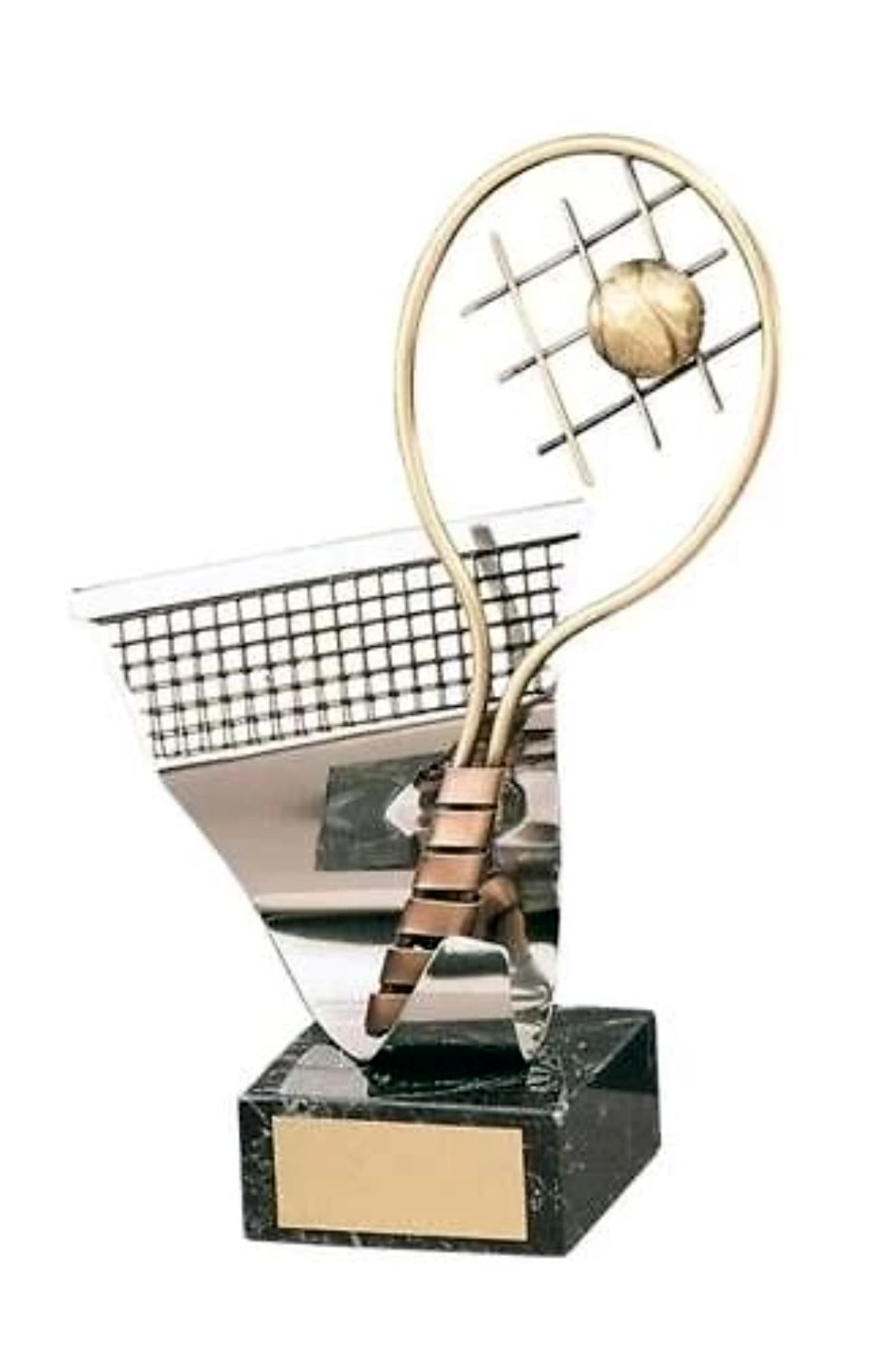 Trofeo de Tenis Premio metálico Personalizado de 24cm de altura