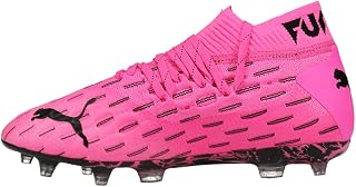 Juniors Future 6.1 Netfit Fg/Ag Shoes, Size: 4.5 M US Big Kid, Color: Luminous Pink/Puma Black