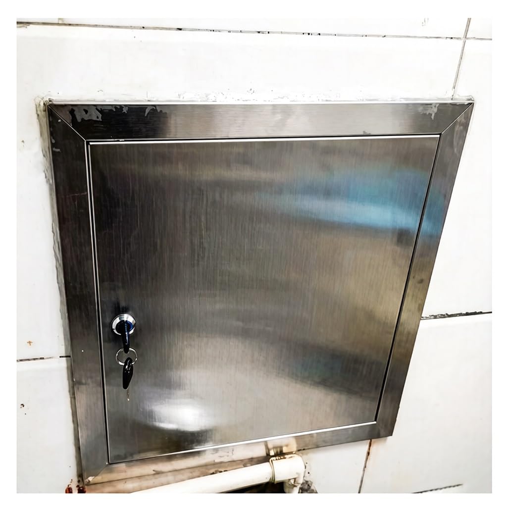 Porte d'inspection verrouillable anti-corrosion pour plomberie 66x66