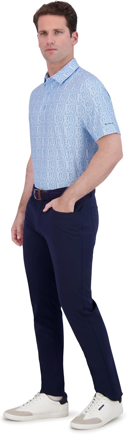 Ben Sherman Men's Performance Luxury Golf Polo Shirt
