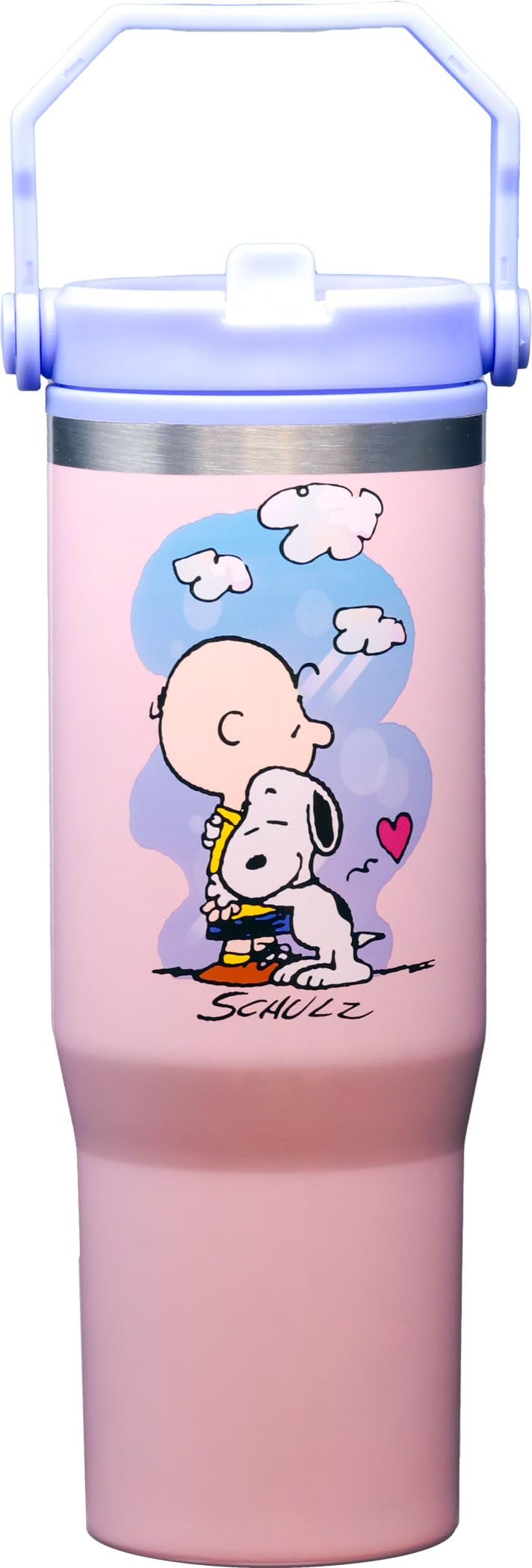 Amazon.com: Spoontiques Peanuts 30oz Stainless Steel Water Bottle