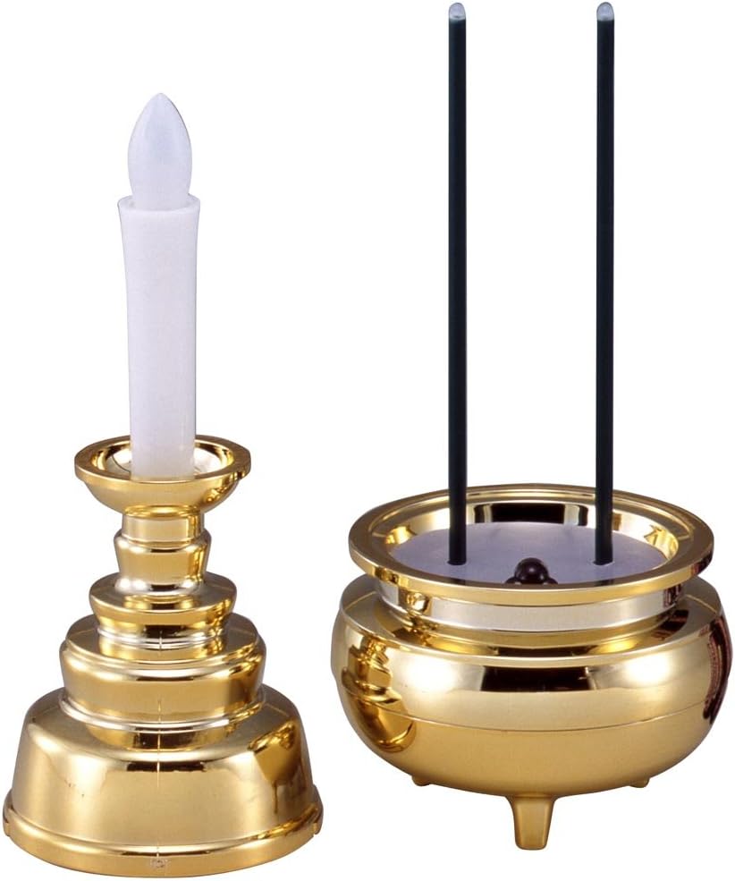 Each candle / incense set gold candles, incense of Smile Kids peace of mind 1 pcs AGI-101GD