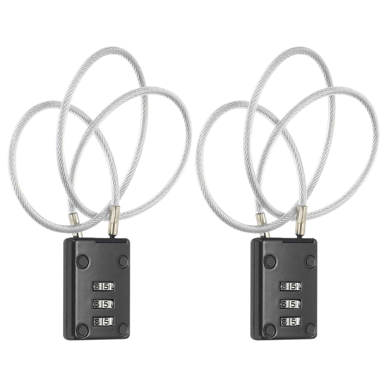PATIKIL 3 Digit Cable Combination Lock