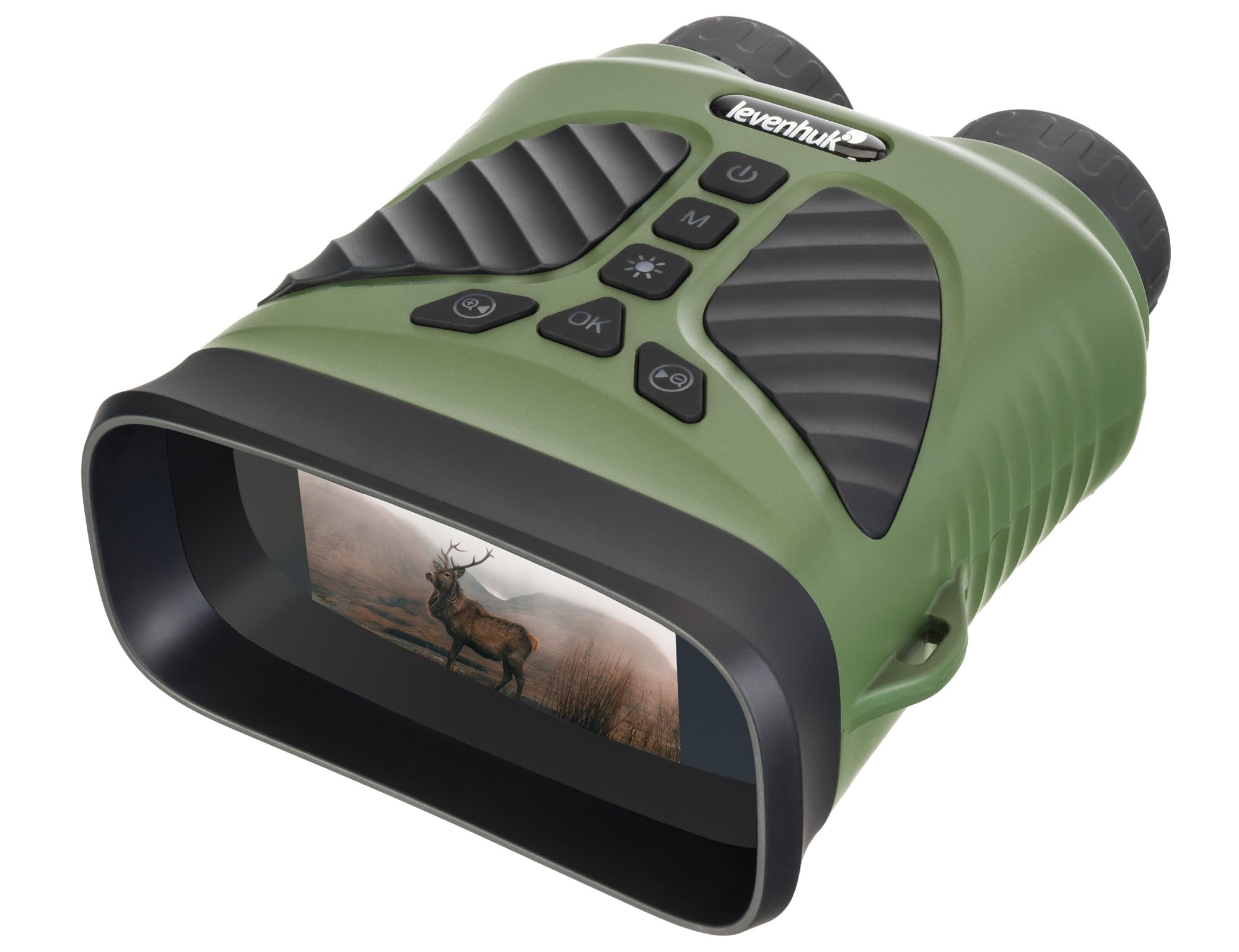 Levenhuk Atom Digital DNB200 Visore Notturno Binoculare Adatto Anche per Osservazioni Diurne, Compatto, Leggero, da Impugnare a Mano e con Videocamera