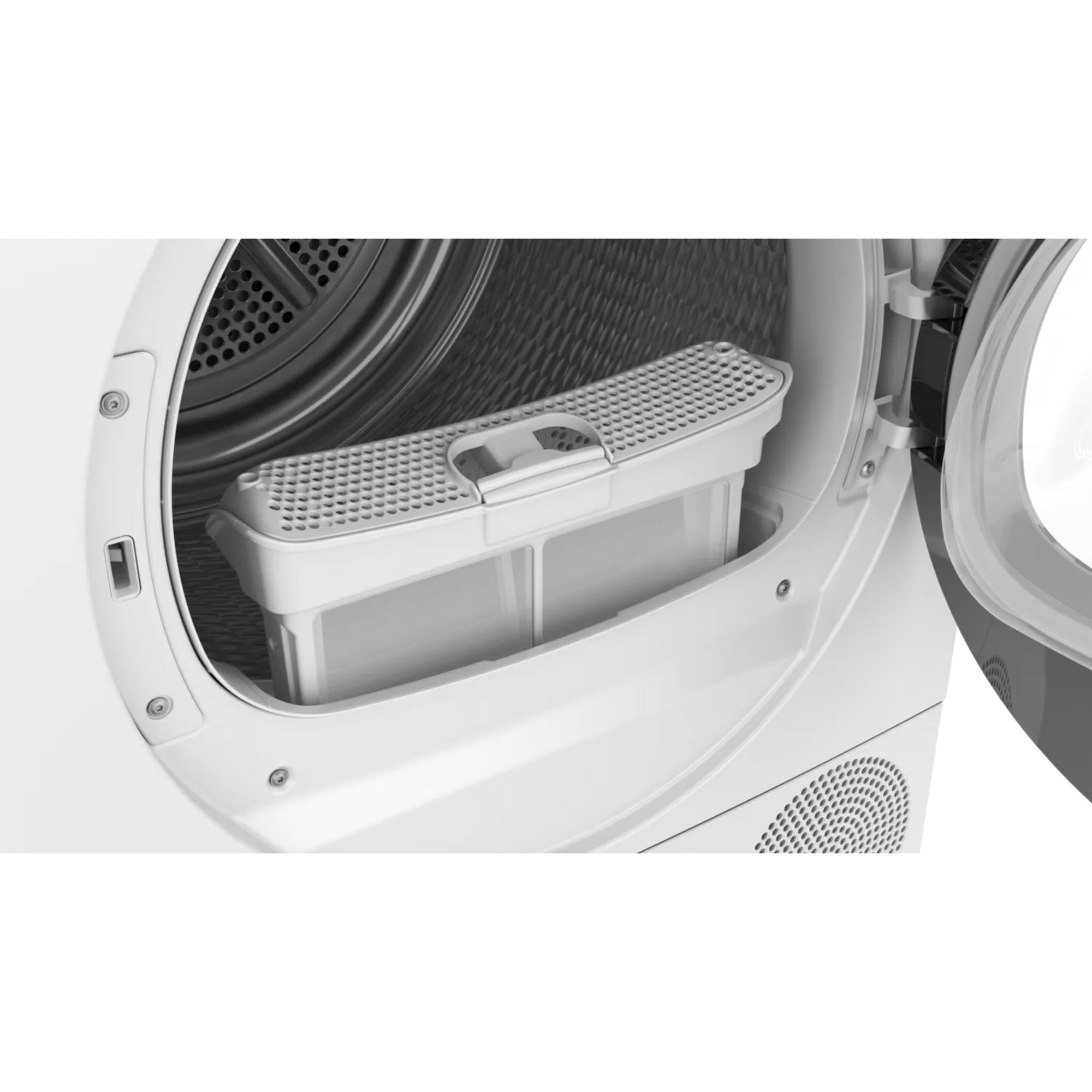 Bosch WTH83004 Serie 4 - Secador de bomba de calor, 8 kg, secado rápido 40, función de reposición, sistema de secado sensible, 65 dB, pantalla LED, control táctil, preselección de tiempo, seguridad