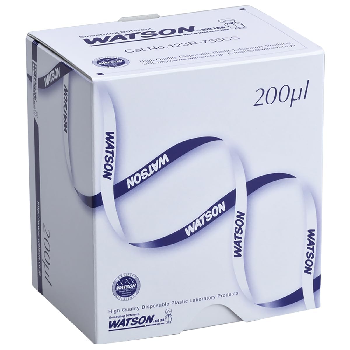 WATSON-BIO-LAB 123R-755CS-min 200µL Standard Pipette Tips, 480 Tips