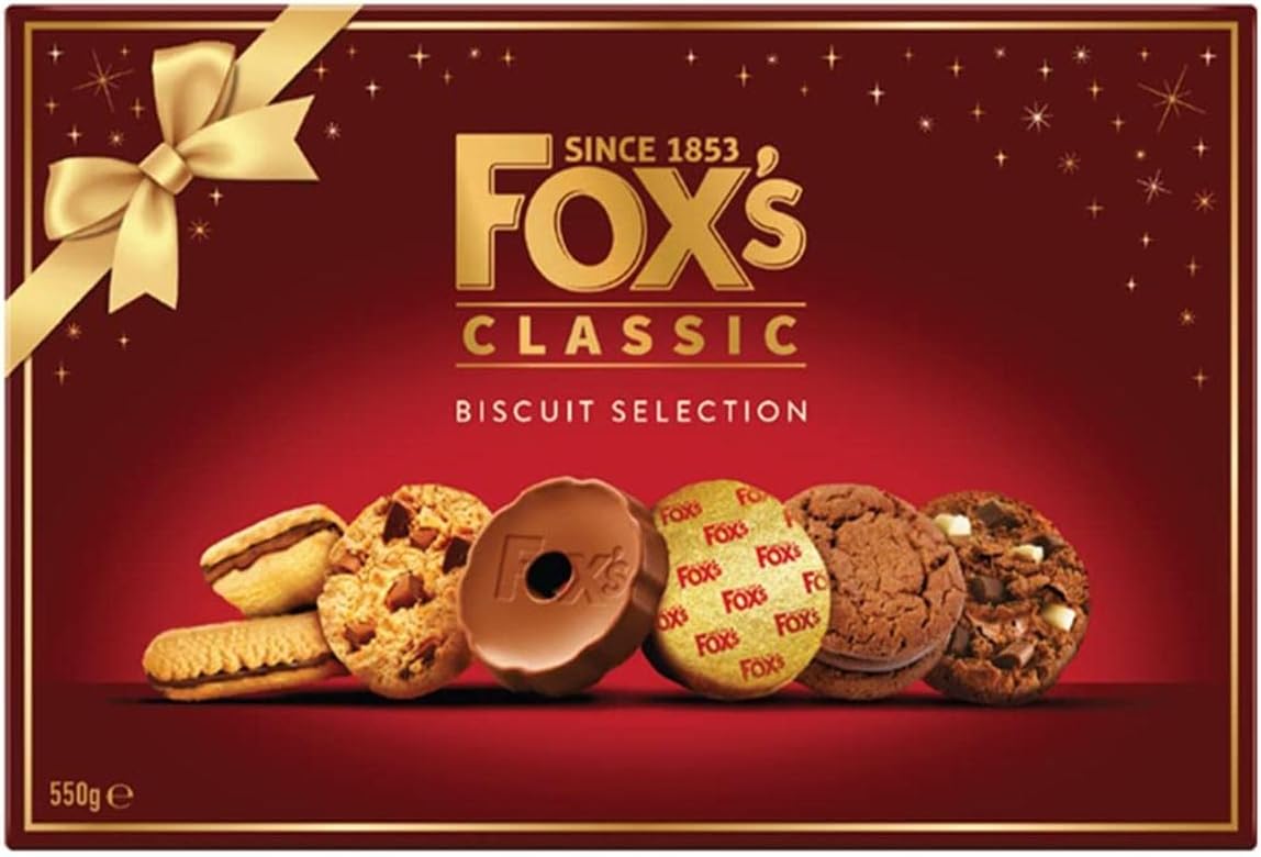 Foxs Biscuits Chocolates Biscuit Selection Box 550g Biscuits Gifts