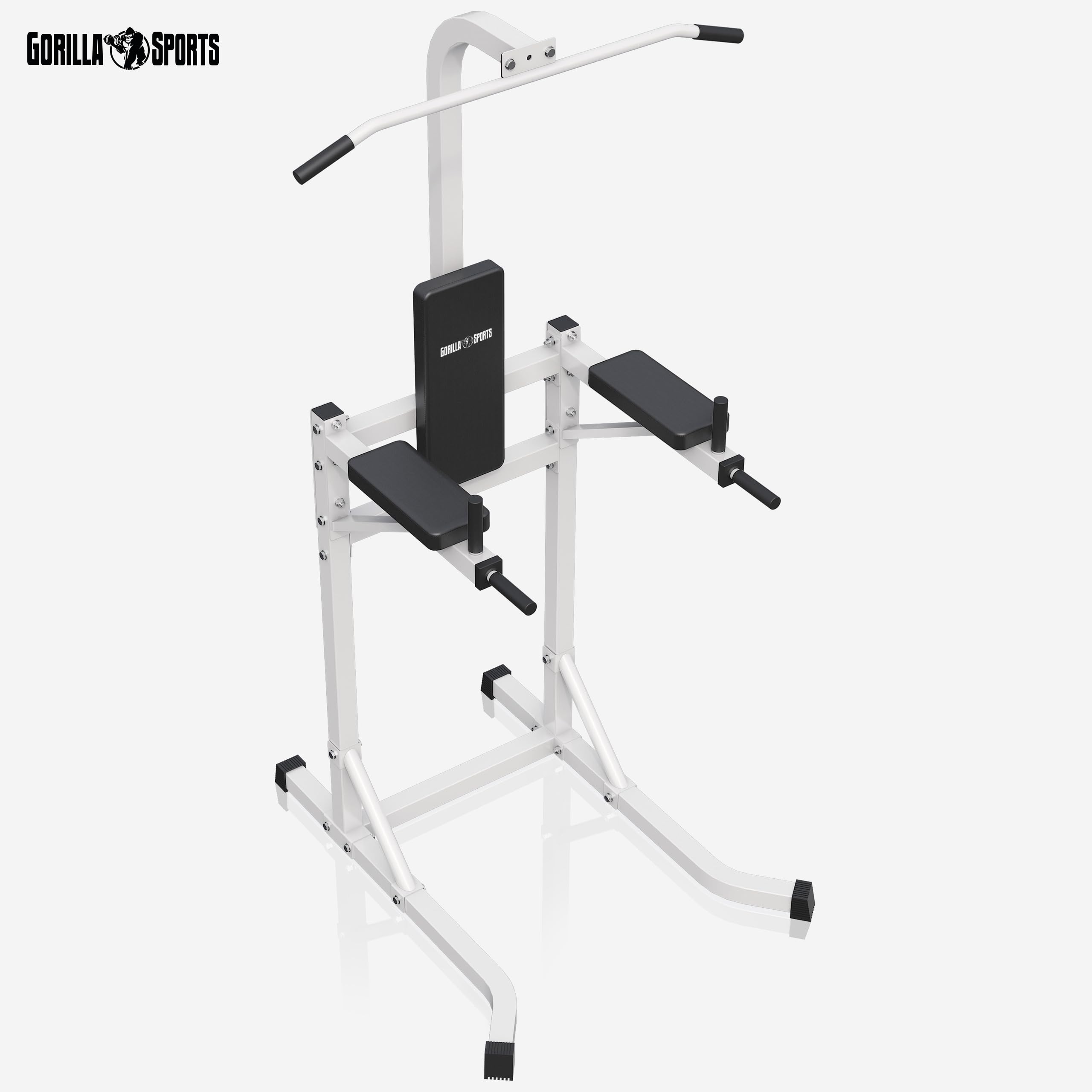 Gorilla Sports Station pour tractions - Chaise Romaine Noir ou Blanc