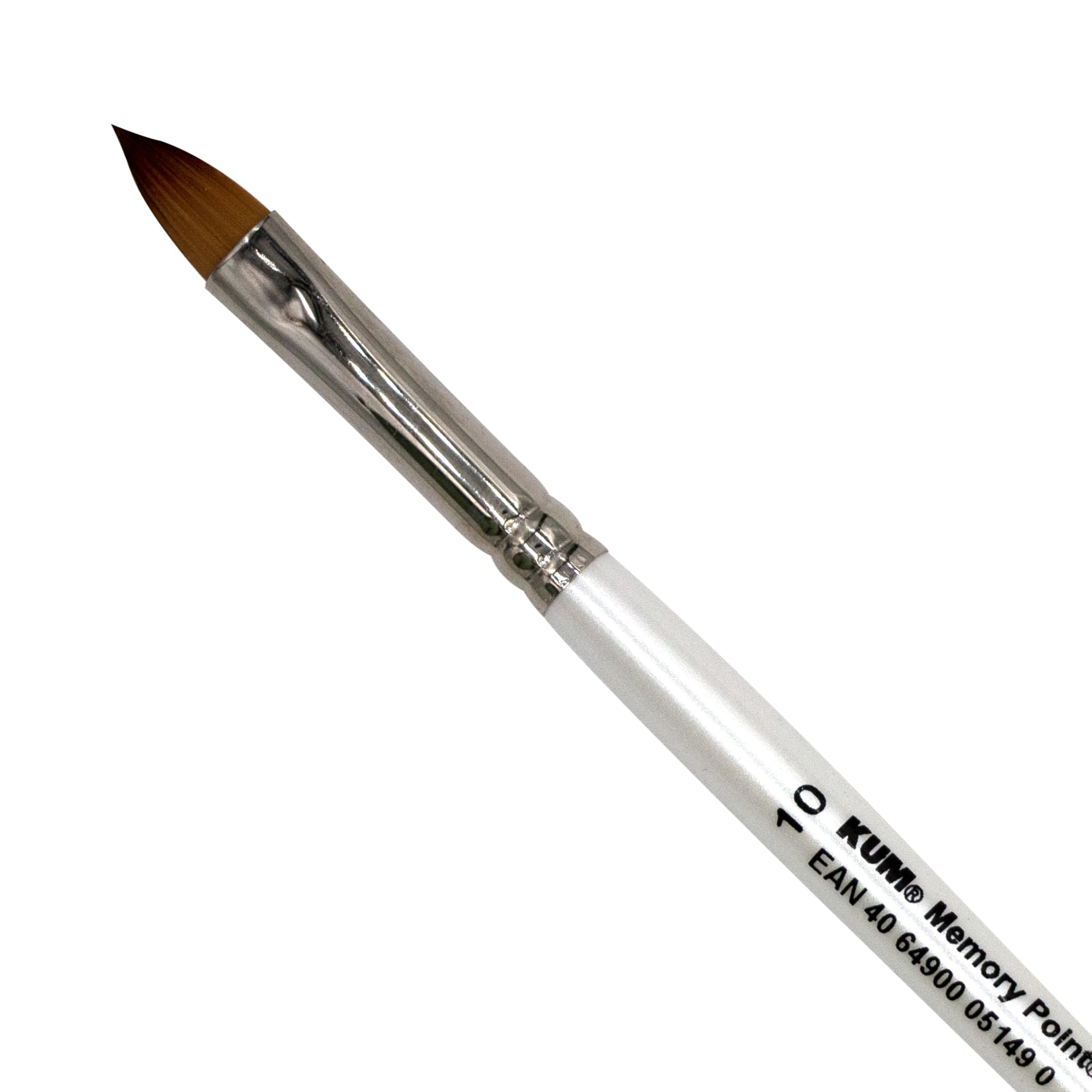 KUM 514.02.11 - Memory Point Brushes ct, Memtip Pin ct# 10, Cat Tongue Shape, 1 Item