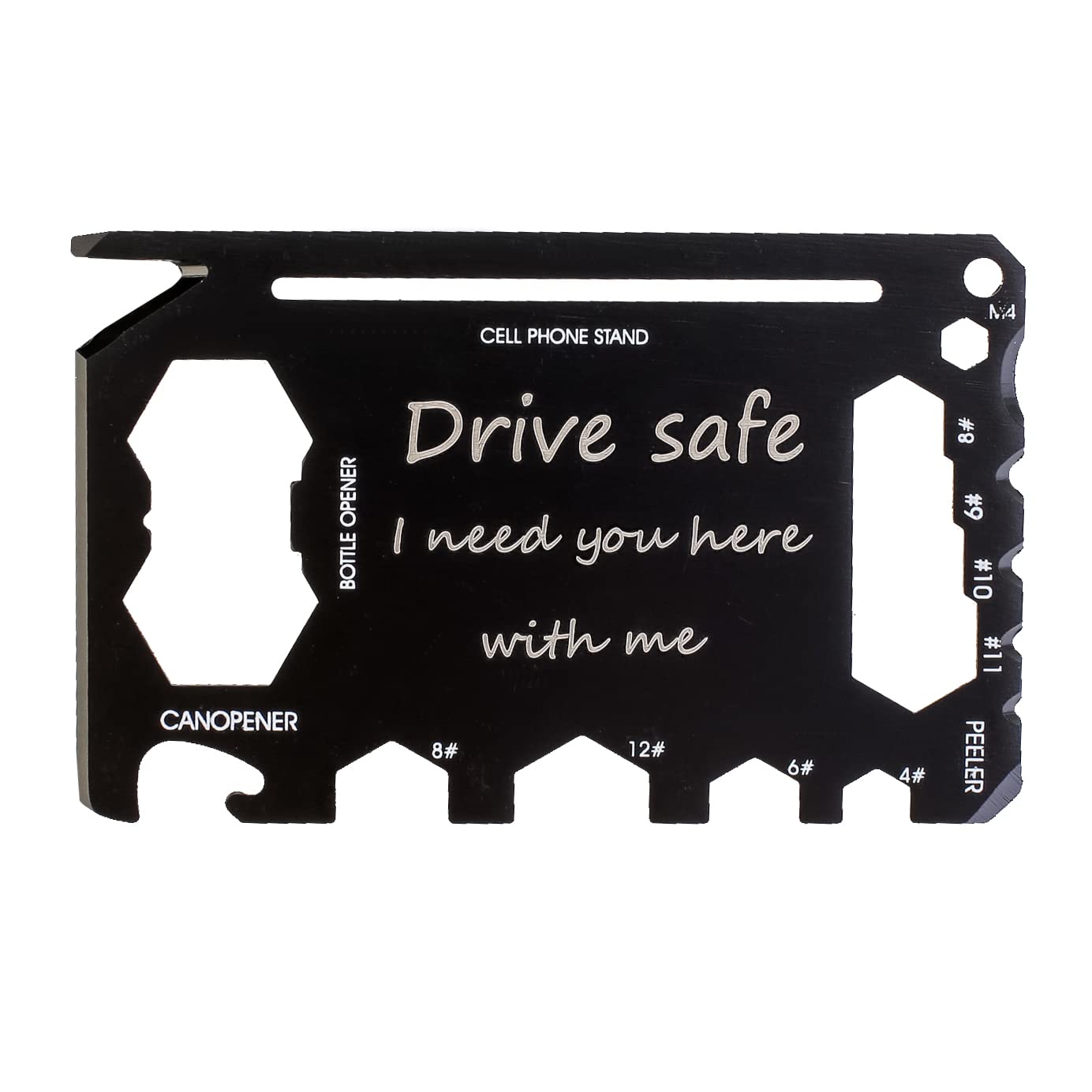 Drive Safe Multi survival Pocket tool Drive Safe I Need You Here with Me Appreciatione Preesent Gift For Grandpa Dad Husband Boyfriend Son